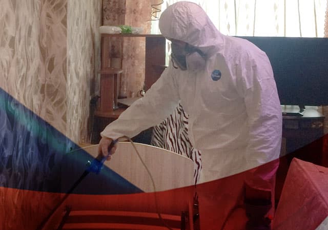 Проведение дезинфекции помещений - санитарная обработка квартиры в Зарайске